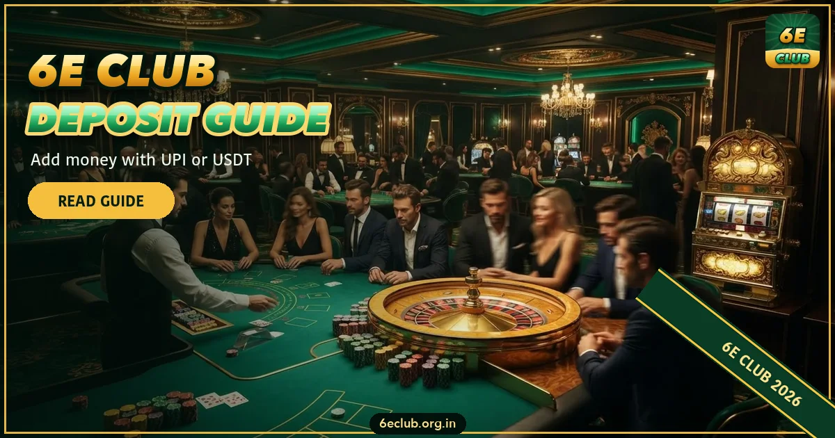 6E Club Deposit Guide banner